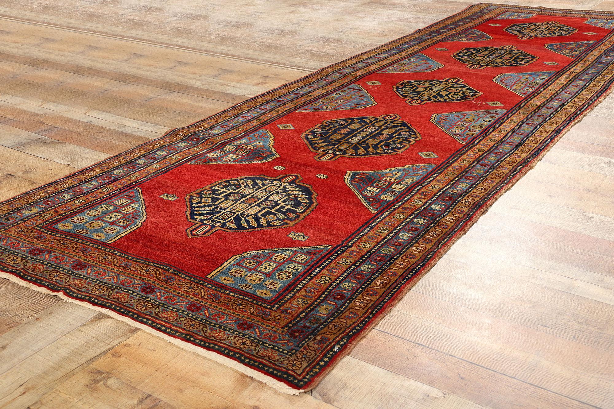 Vintage Persian Azerbaijan Carpet For Sale 4