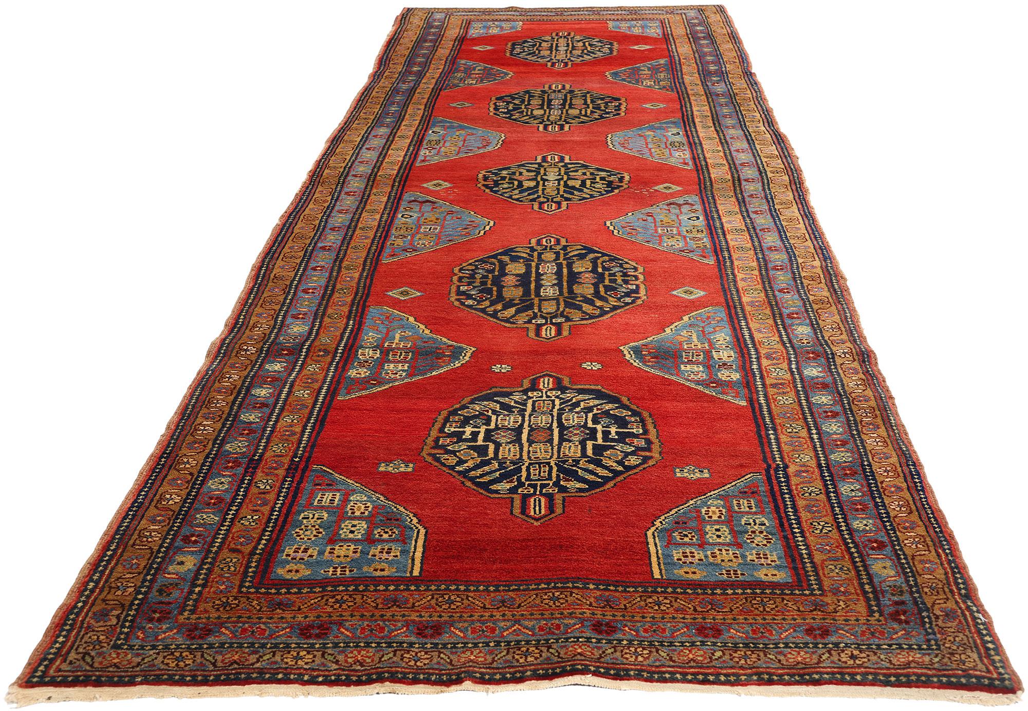 Kazak Vintage Persian Azerbaijan Carpet For Sale
