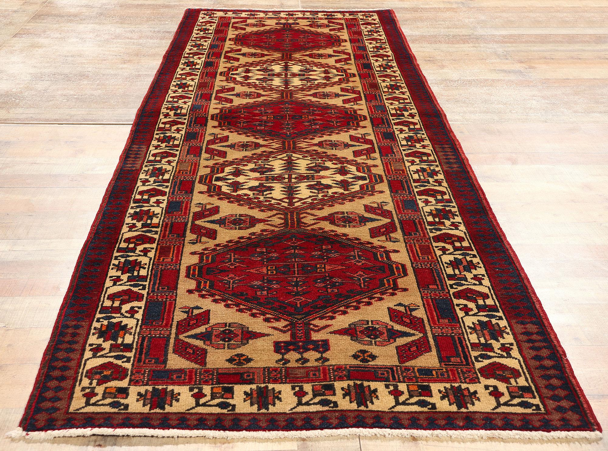 Vintage Persian Azerbaijan Carpet For Sale 2