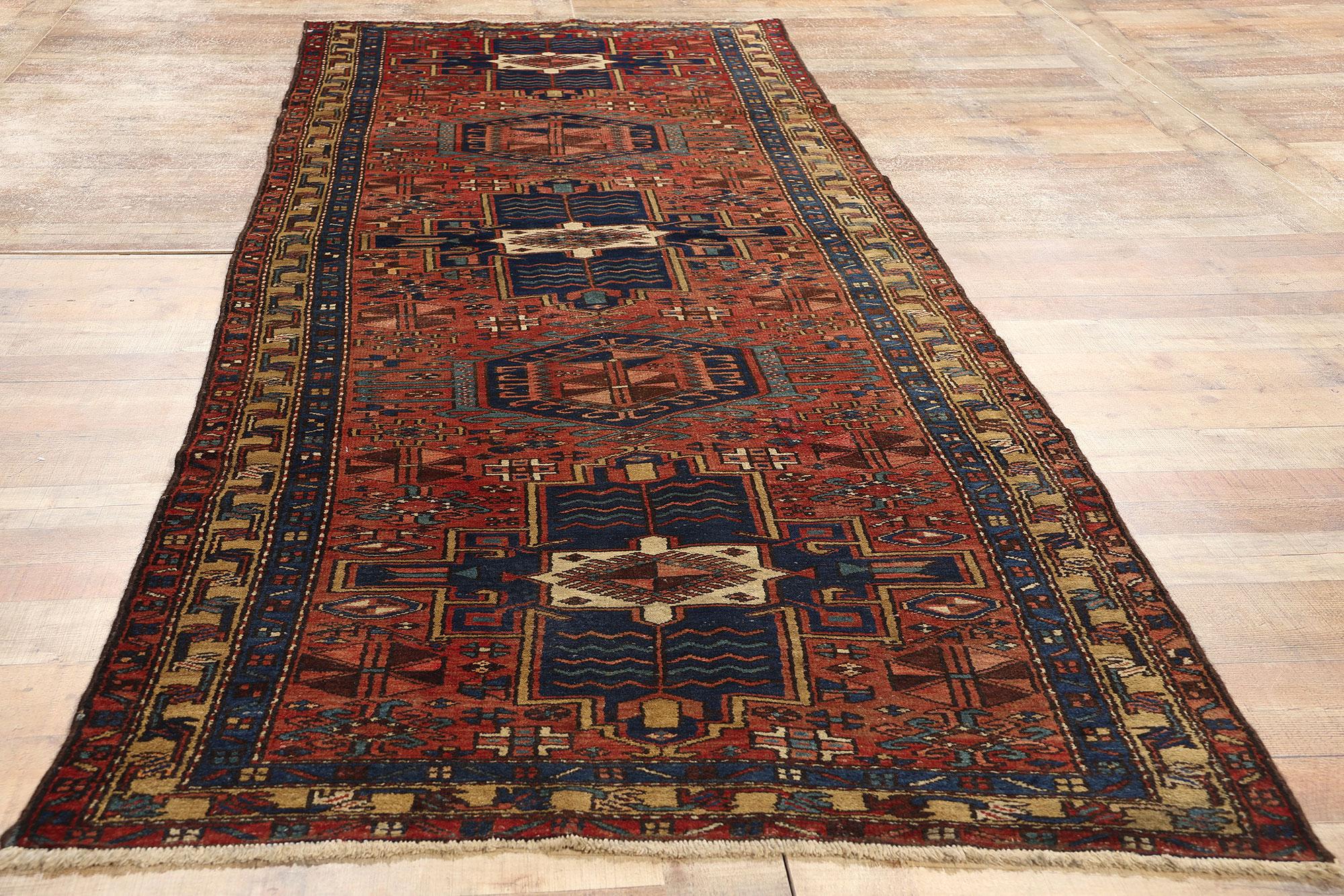 Vintage Persian Azerbaijan Carpet For Sale 1
