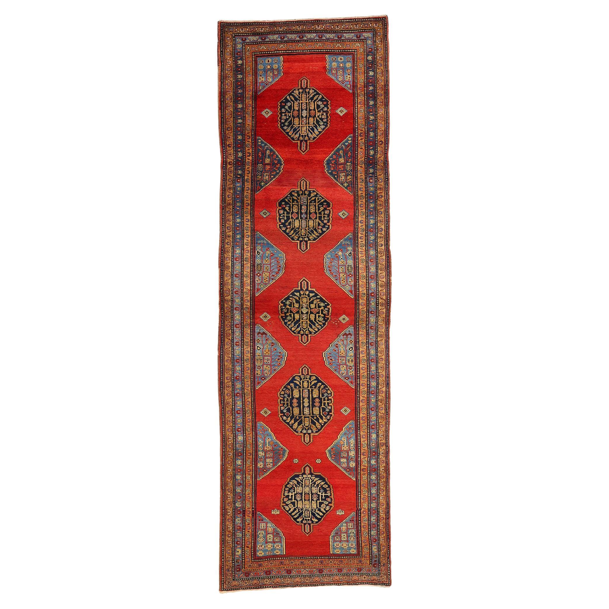 Vintage Persian Azerbaijan Carpet For Sale