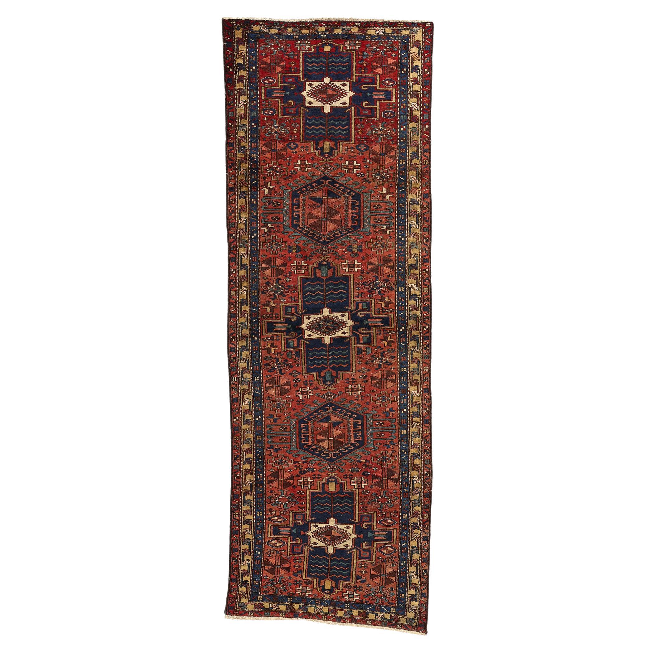 Vintage Persian Azerbaijan Carpet