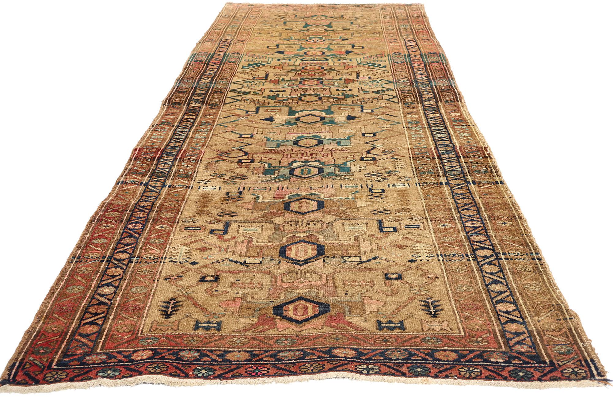 20th Century Vintage Persian Azerbaijan Carpet For Sale