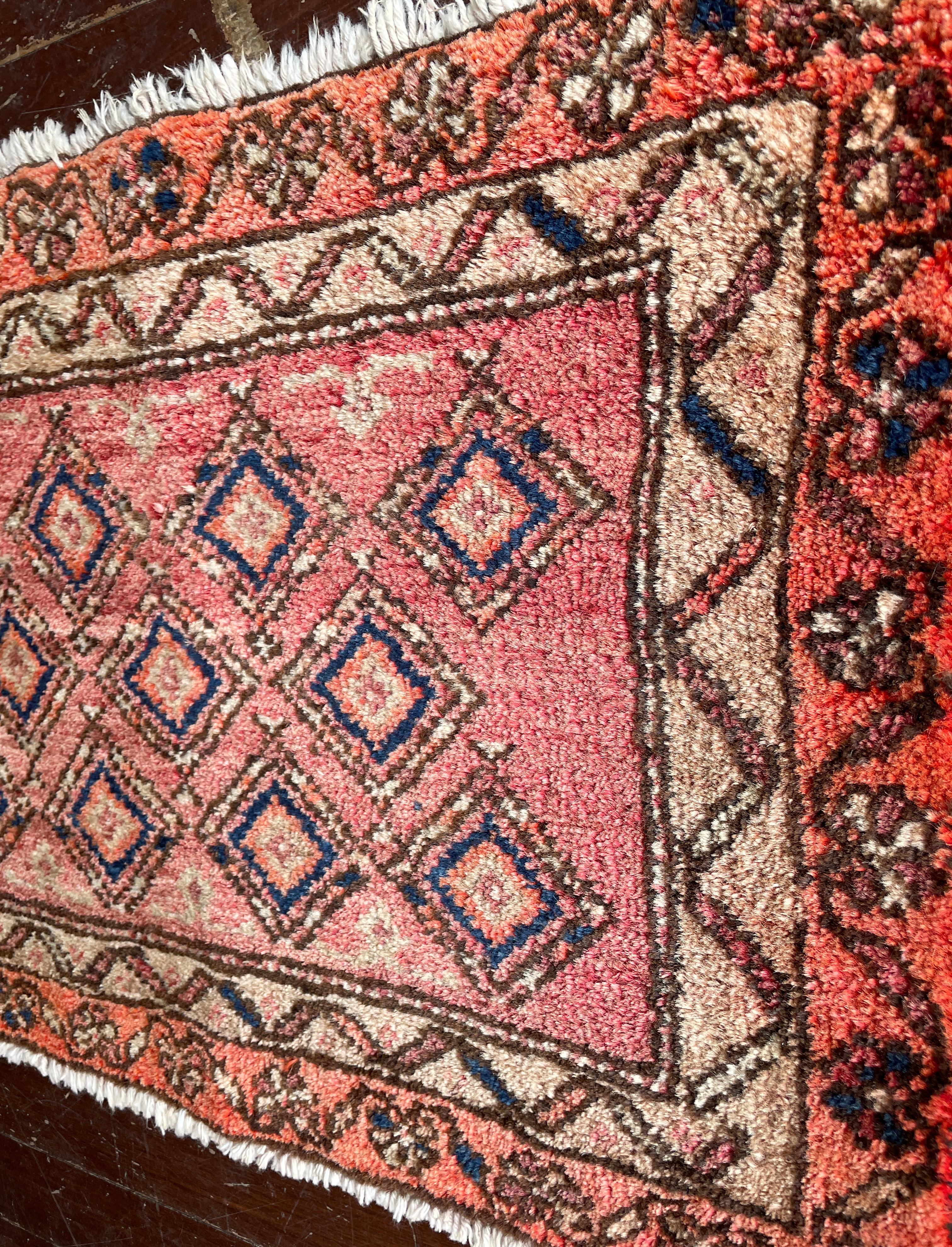 Tribal Vintage Persian Azerbaijan Rug