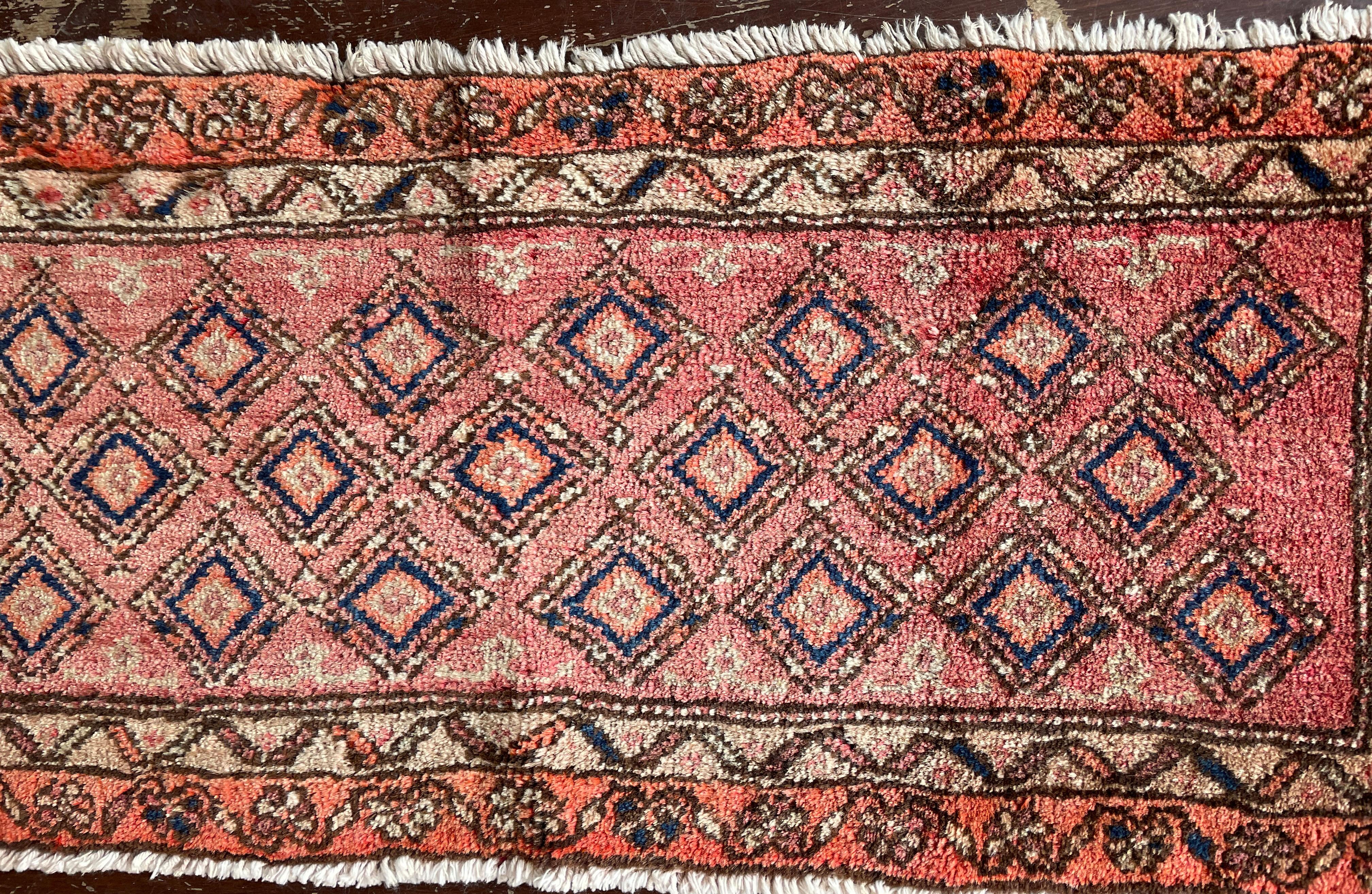 Hand-Knotted Vintage Persian Azerbaijan Rug