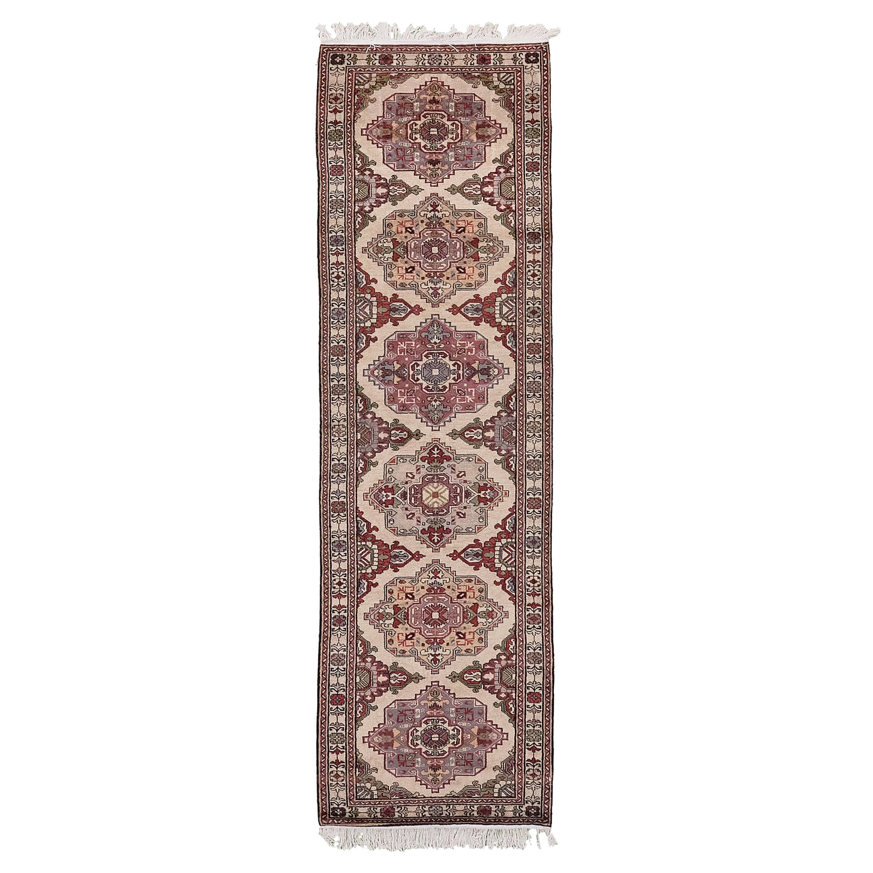 Tapis de couloir persan d'Azerbaïdjan vintage 31284 en vente