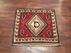 Vintage Persian Bag with Animal Motif, circa 1960