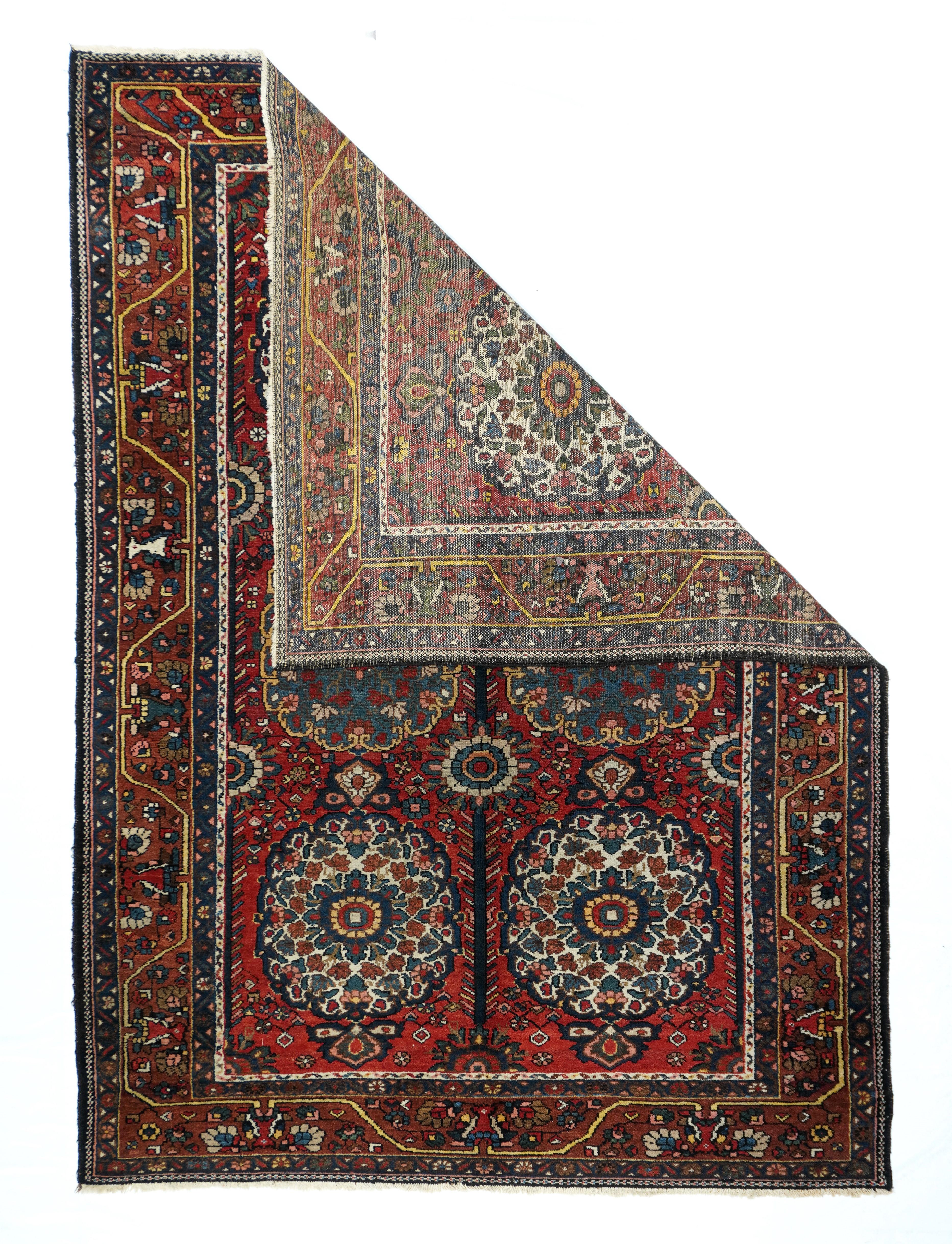 Tapis Vintage Persan Bakhtiari 5'4