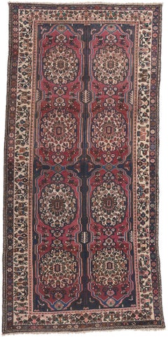 Persischer Bakhtiari-Galerie-Teppich, langer Wohnzimmerteppich