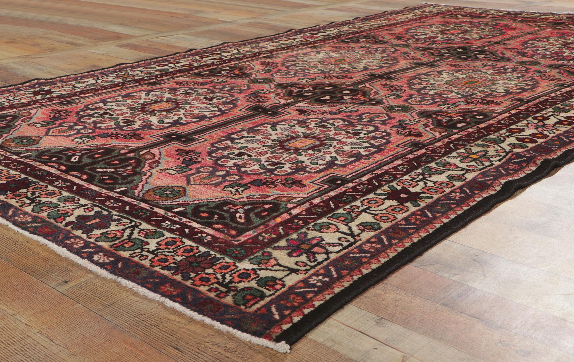 Persischer Bakhtiari-Teppich, Vintage (20. Jahrhundert) im Angebot
