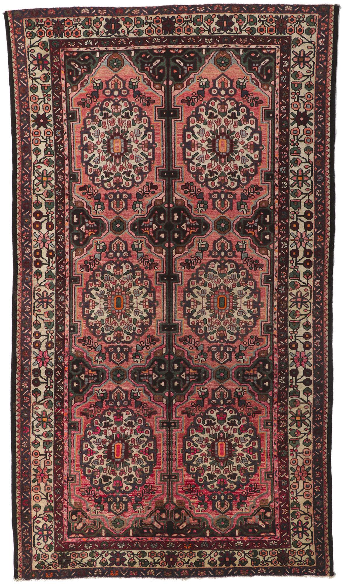 Vintage Persian Bakhtiari Rug For Sale 2