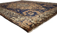 Vintage Persian Bakhtiari Rug with Rustic Modern Italian Style