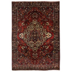 Tappeto persiano vintage Bakhtiari con stile tradizionale