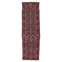 Tapis de couloir persan Bakhtiari vintage