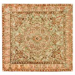 Persischer Baktiari- Orientalischer Teppich in Zimmergre, mit Medaillon