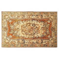 Vintage Persian Baktiari Oriental Rug, in Small size, w/ Central Medallion