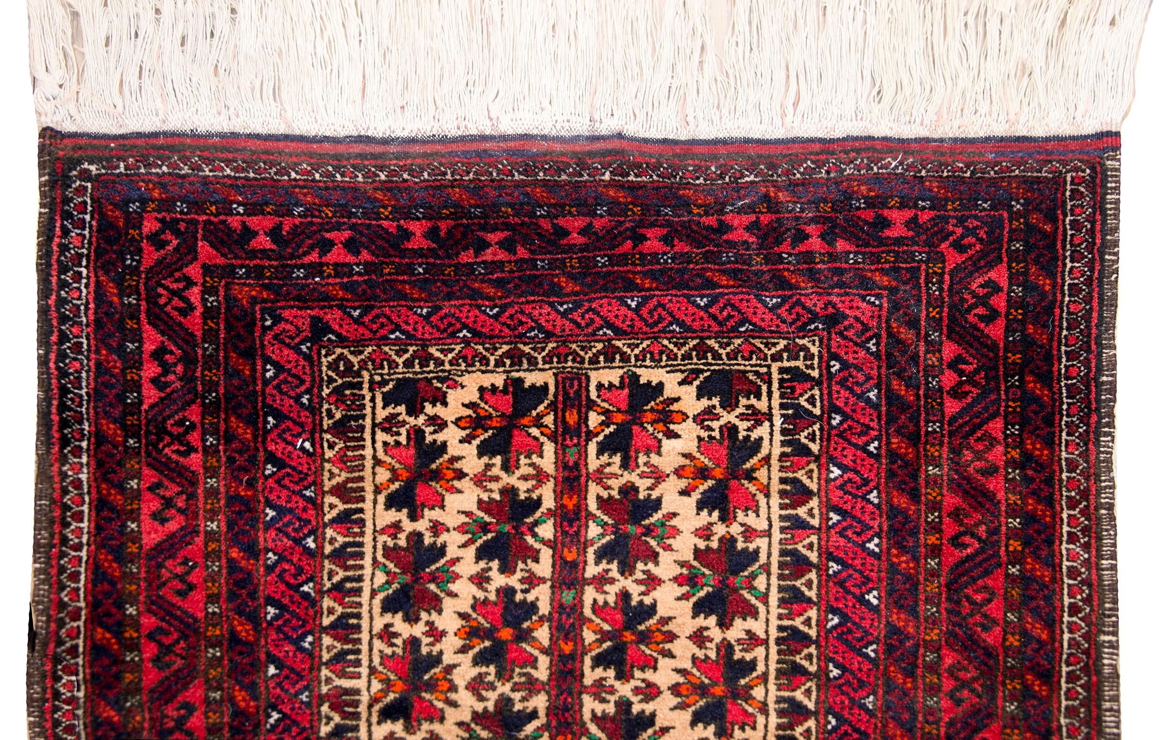 Vintage Persian Baluch Rug For Sale 3