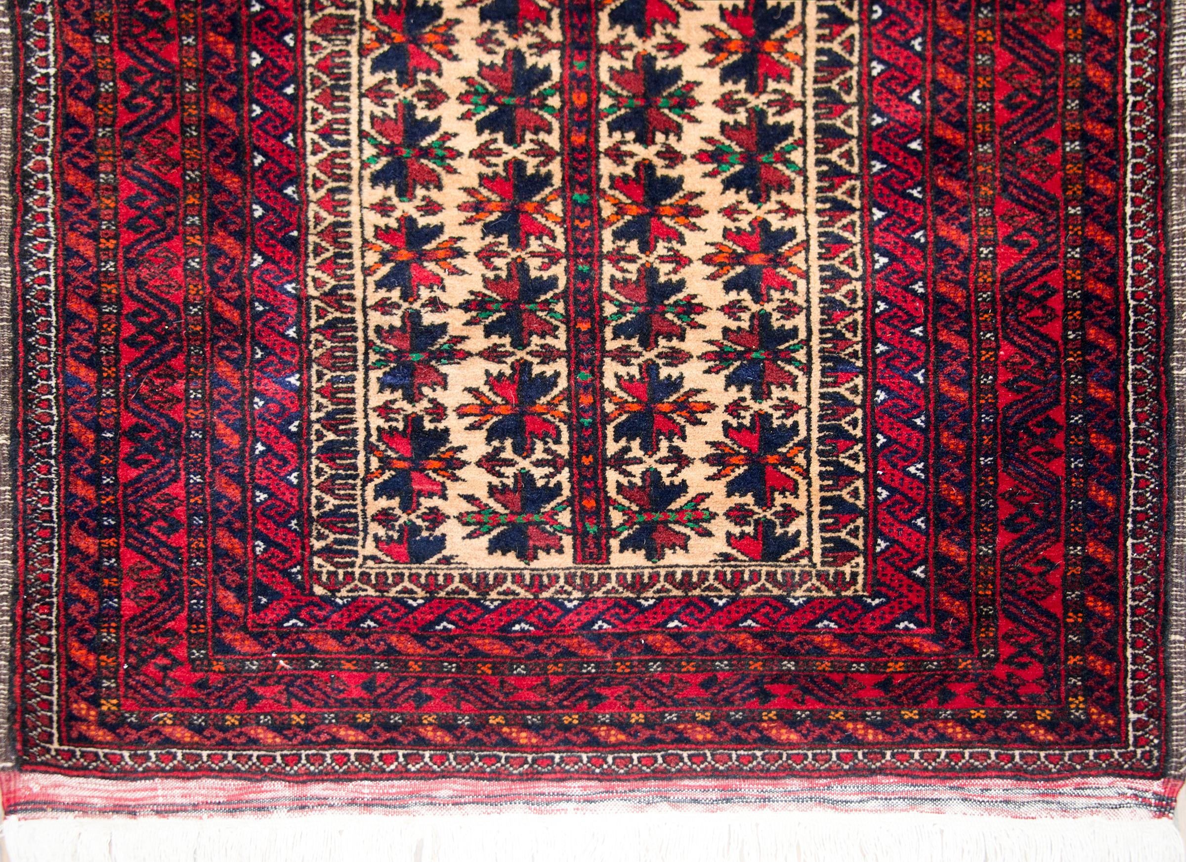 Vintage Persian Baluch Rug For Sale 5