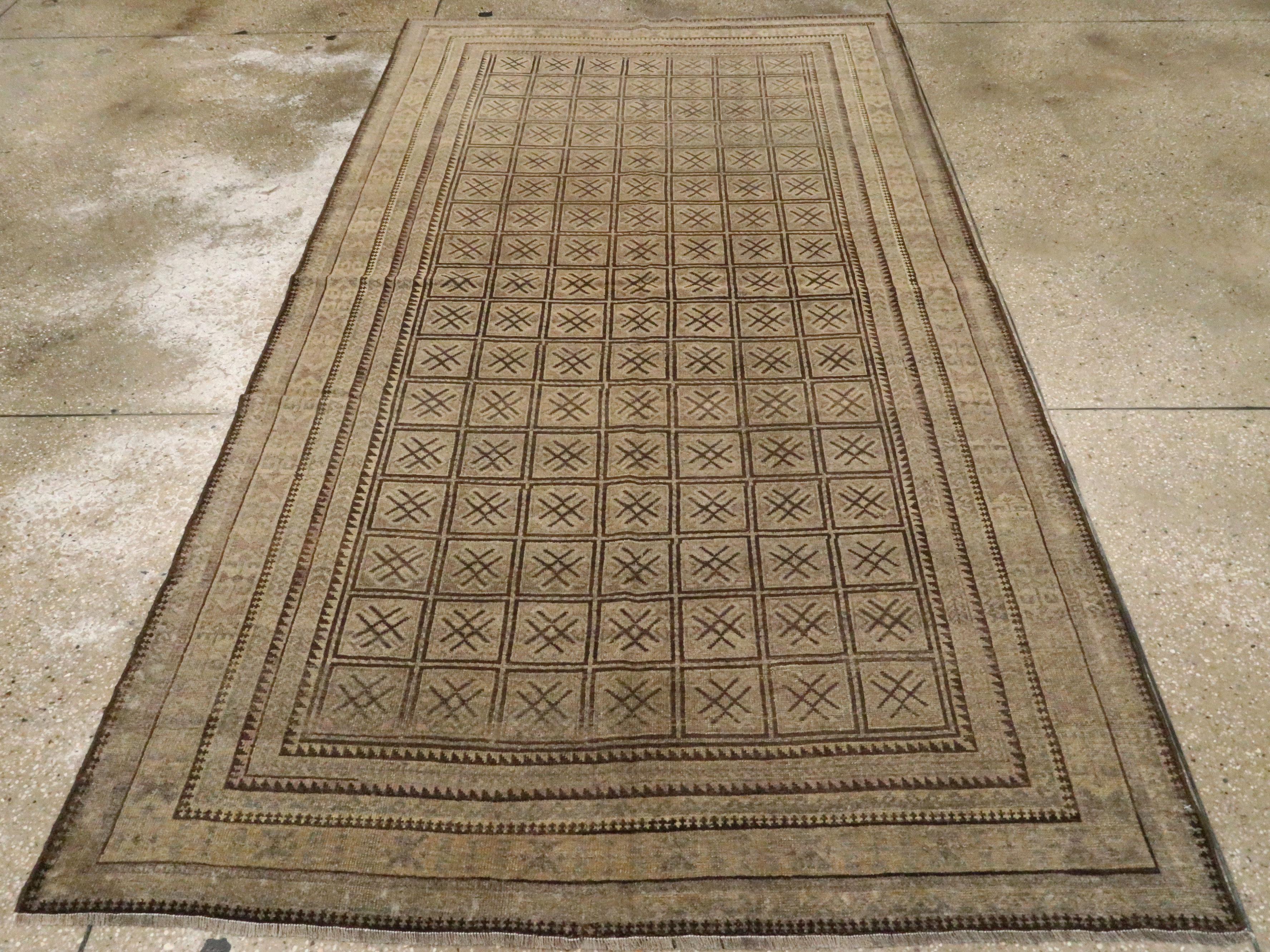 Vintage Persian Baluch Rug In Good Condition In New York, NY