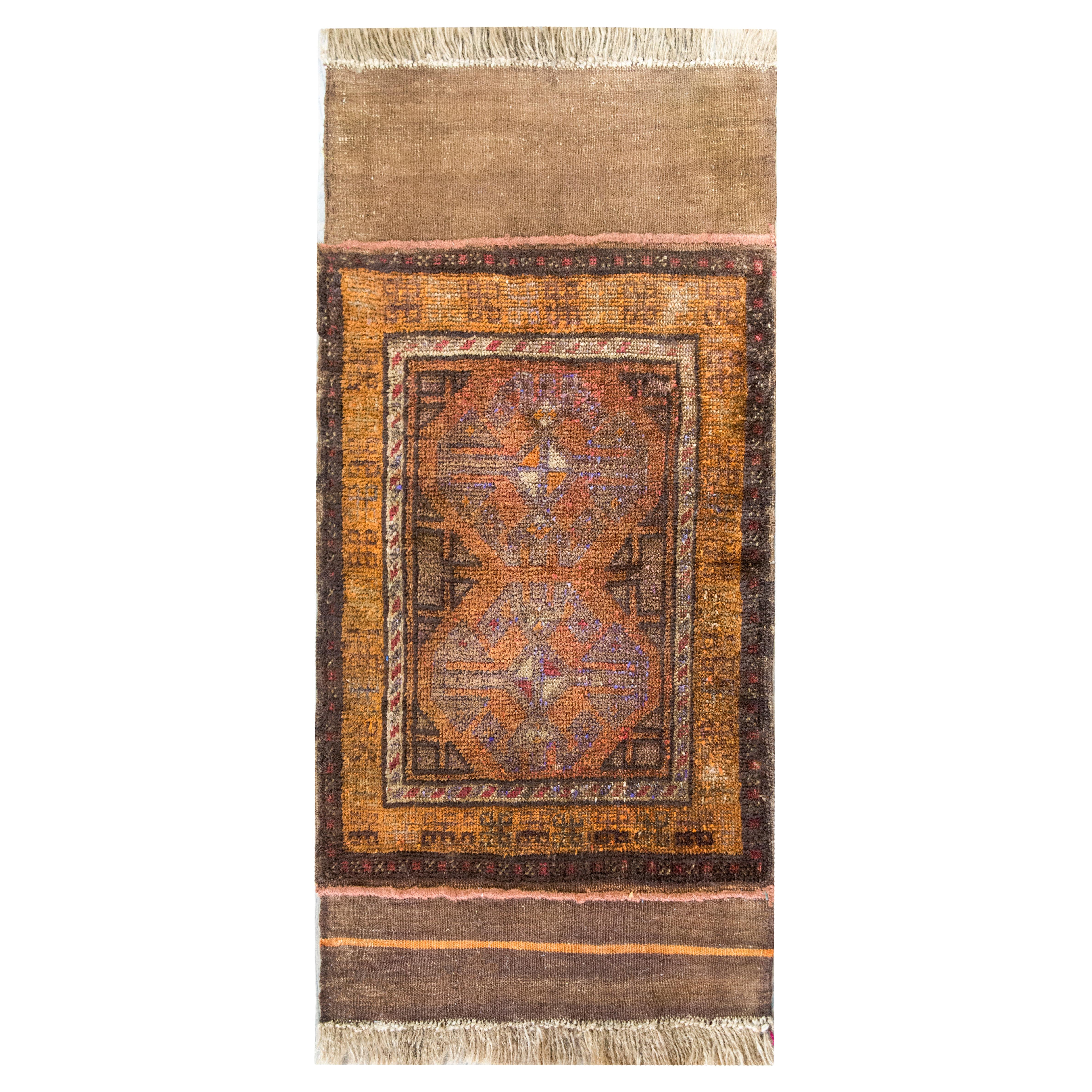 Alfombra persa baluch vintage