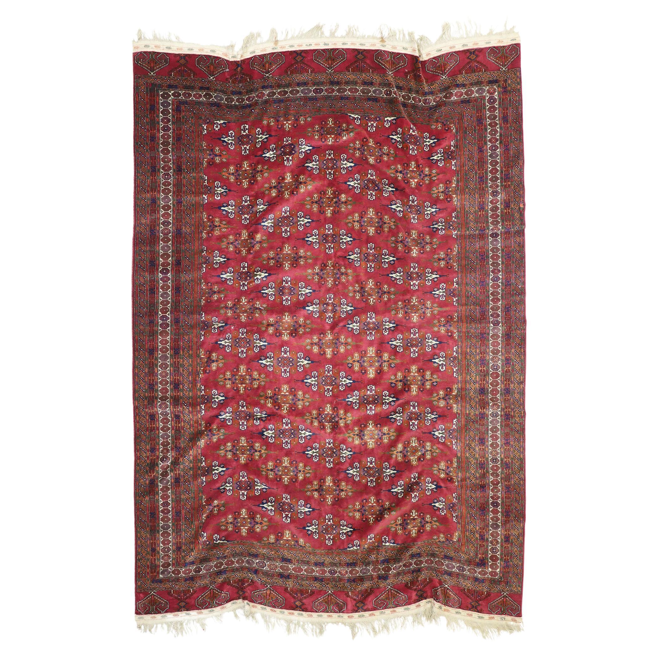 Persischer Vintage-Baluch-Teppich