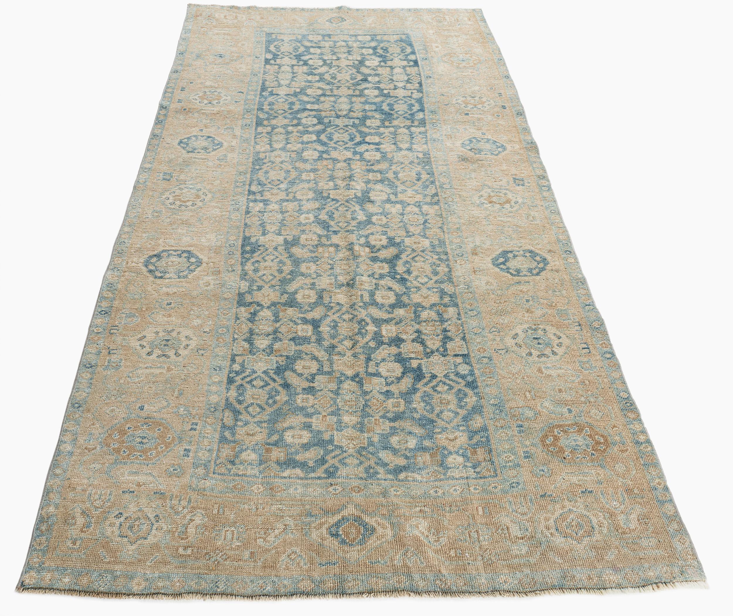 Tappeto persiano vintage Bidjar  4' x 7'6 in vendita 5