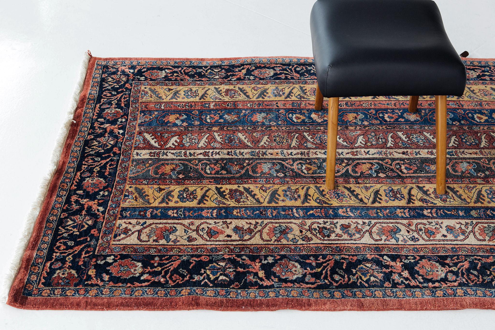 Persischer Bidjar-Teppich im Vintage-Stil 57899 im Angebot 1