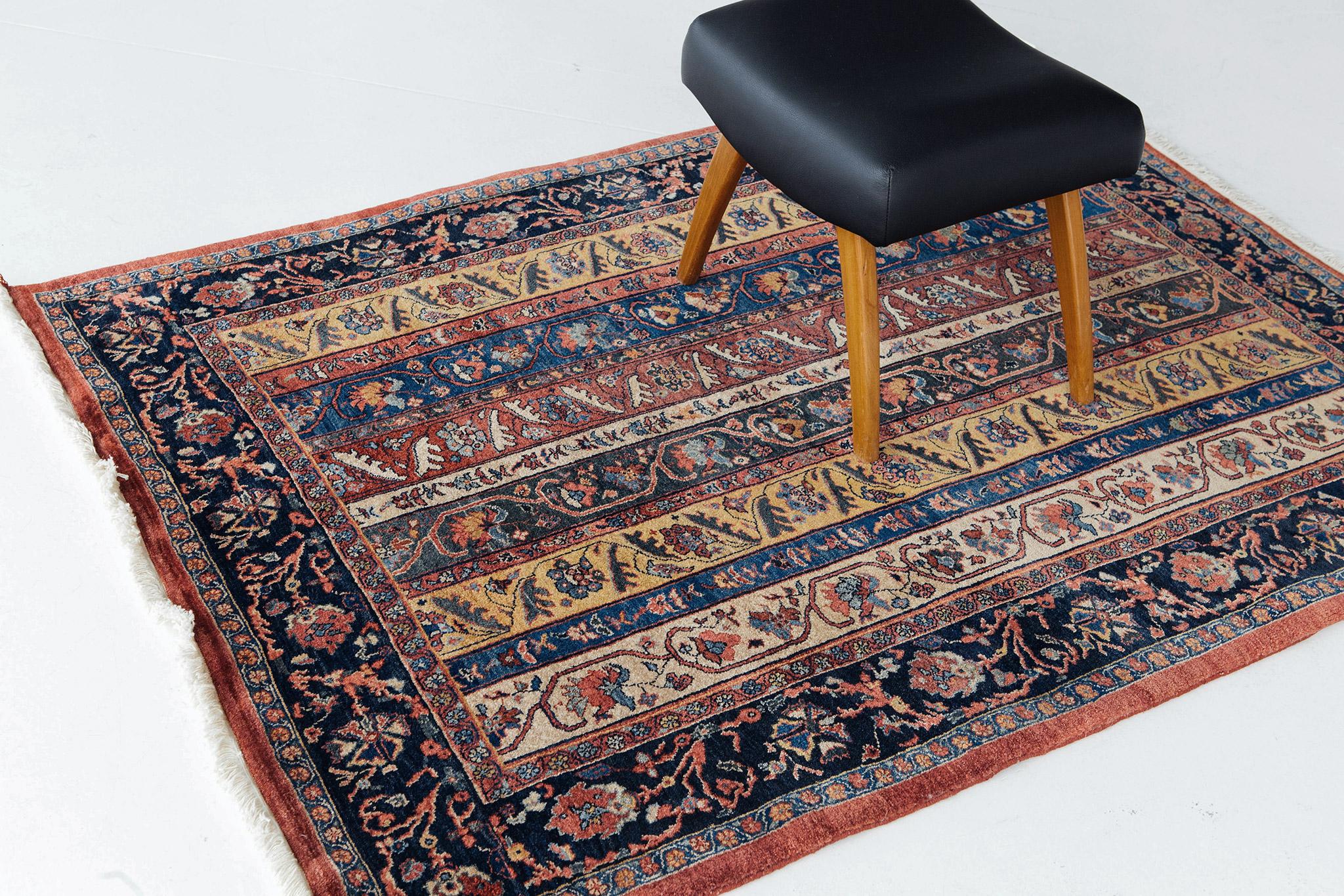 Persischer Bidjar-Teppich im Vintage-Stil 57899 im Angebot 2