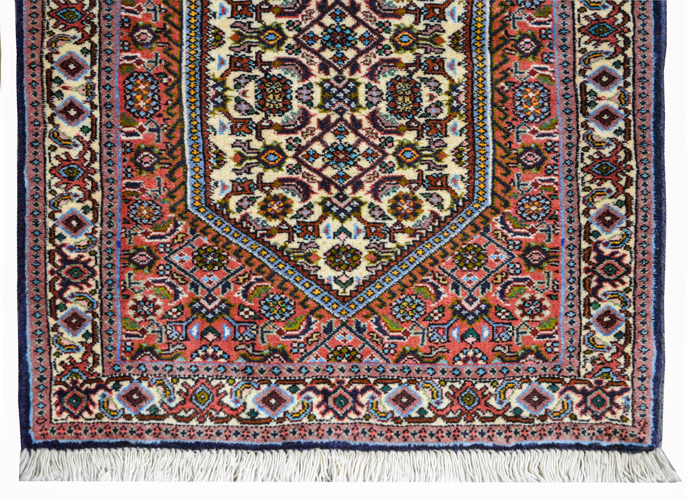 20th Century Vintage Persian Bidjar Rug For Sale