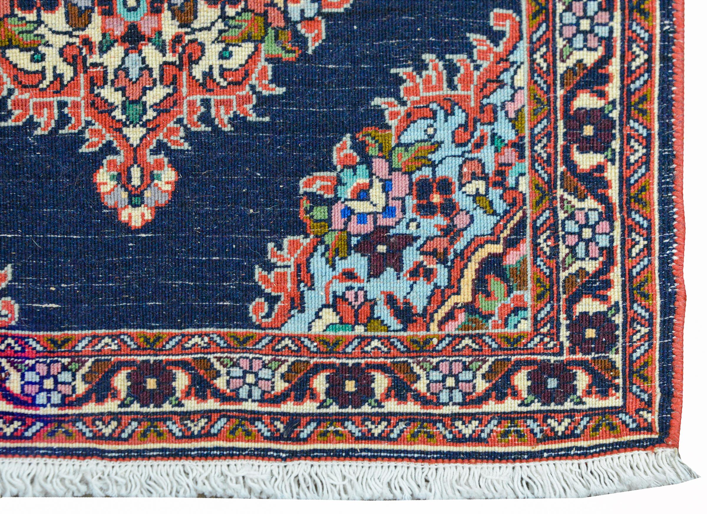 Vintage Persian Bidjar Rug For Sale 2