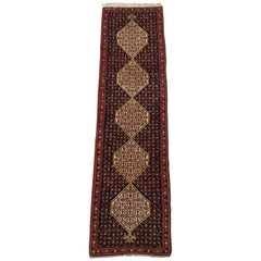 Vintage Persian Bidjar Runner, circa 1970