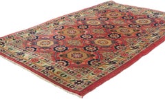 Vintage Persian Bijar Rug, Timeless Elegance Meets Moorish Enchantment