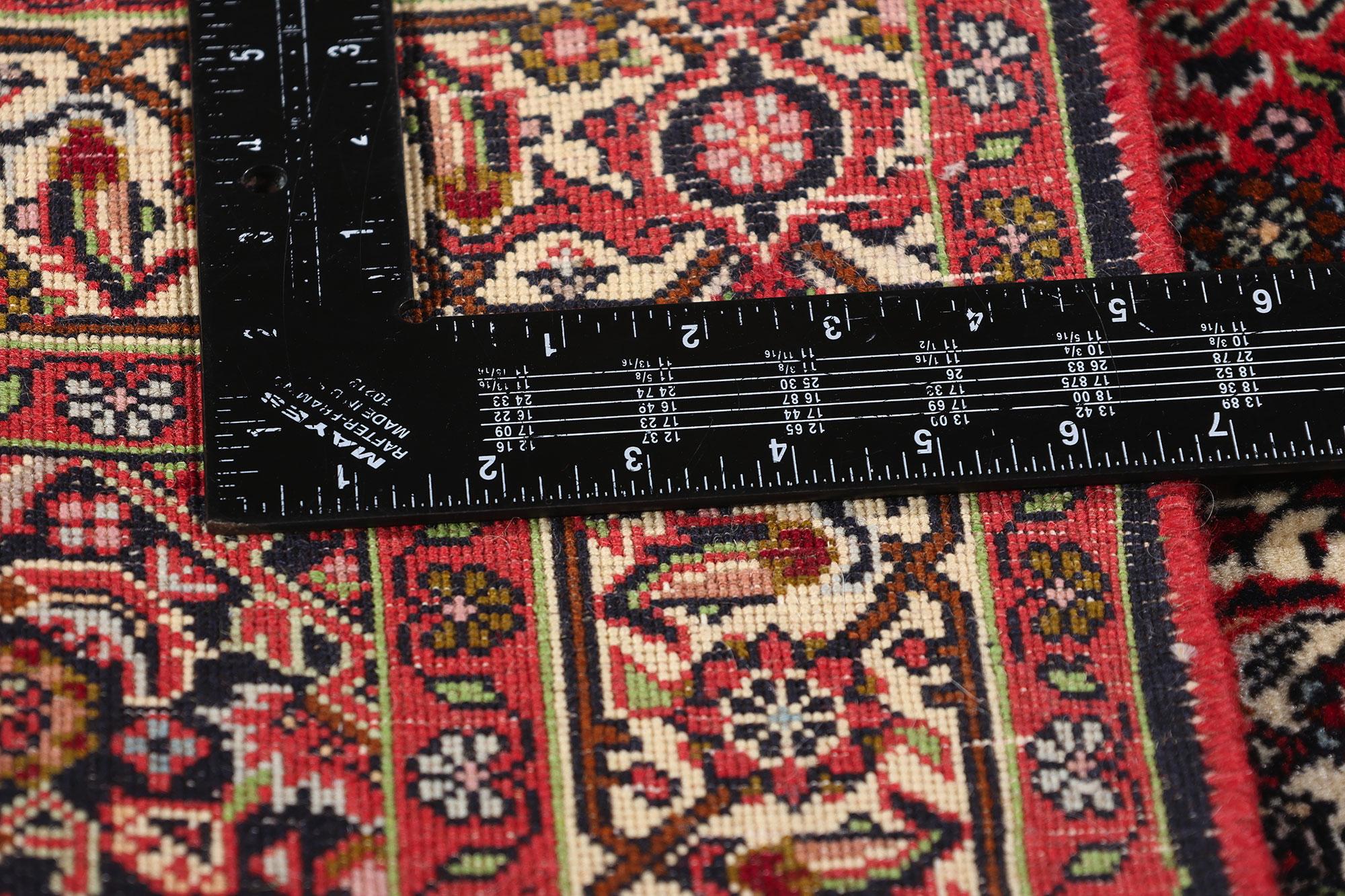 20th Century Vintage Persian Bijar Rug For Sale