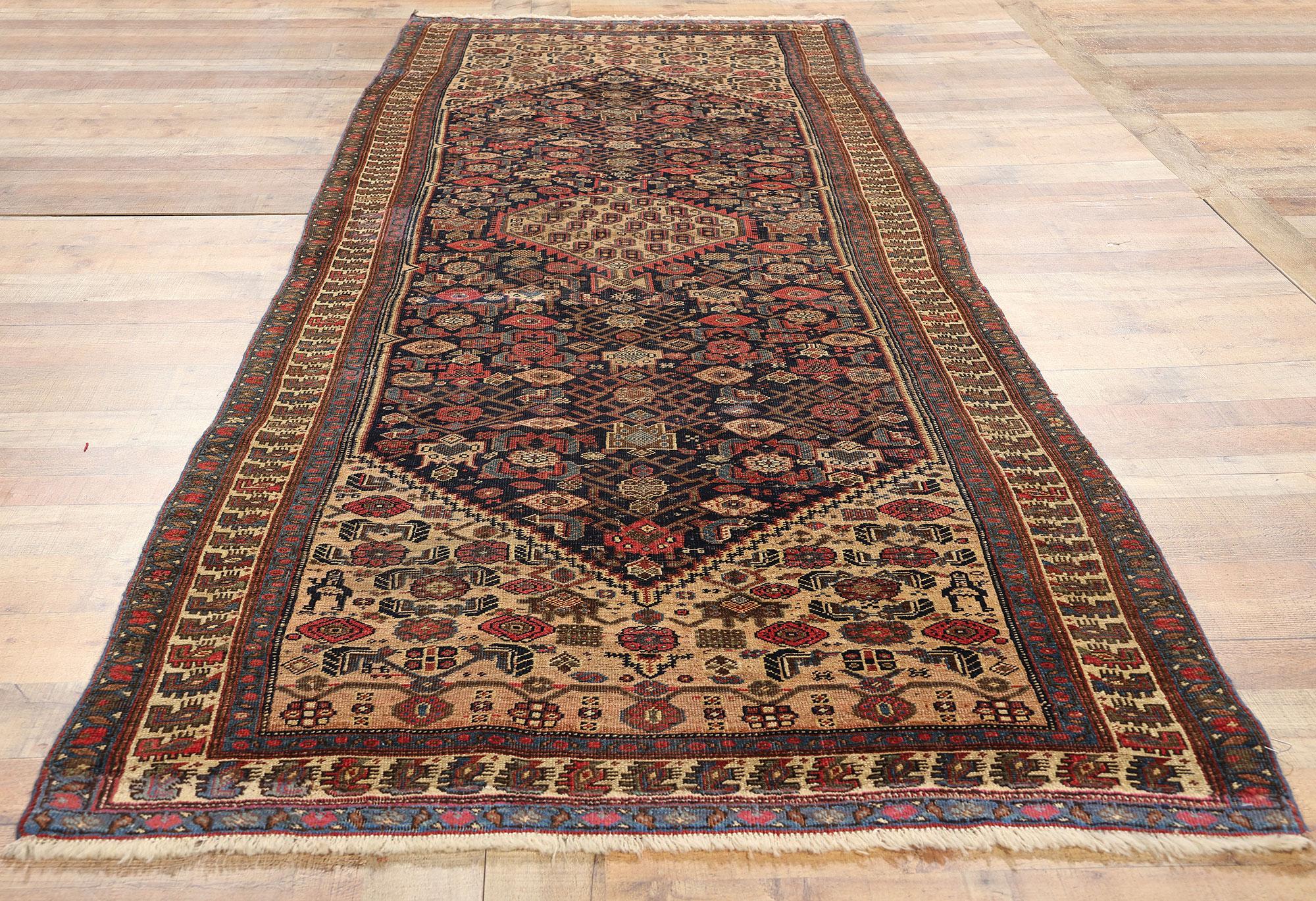 Vintage Persian Bijar Rug  For Sale 1