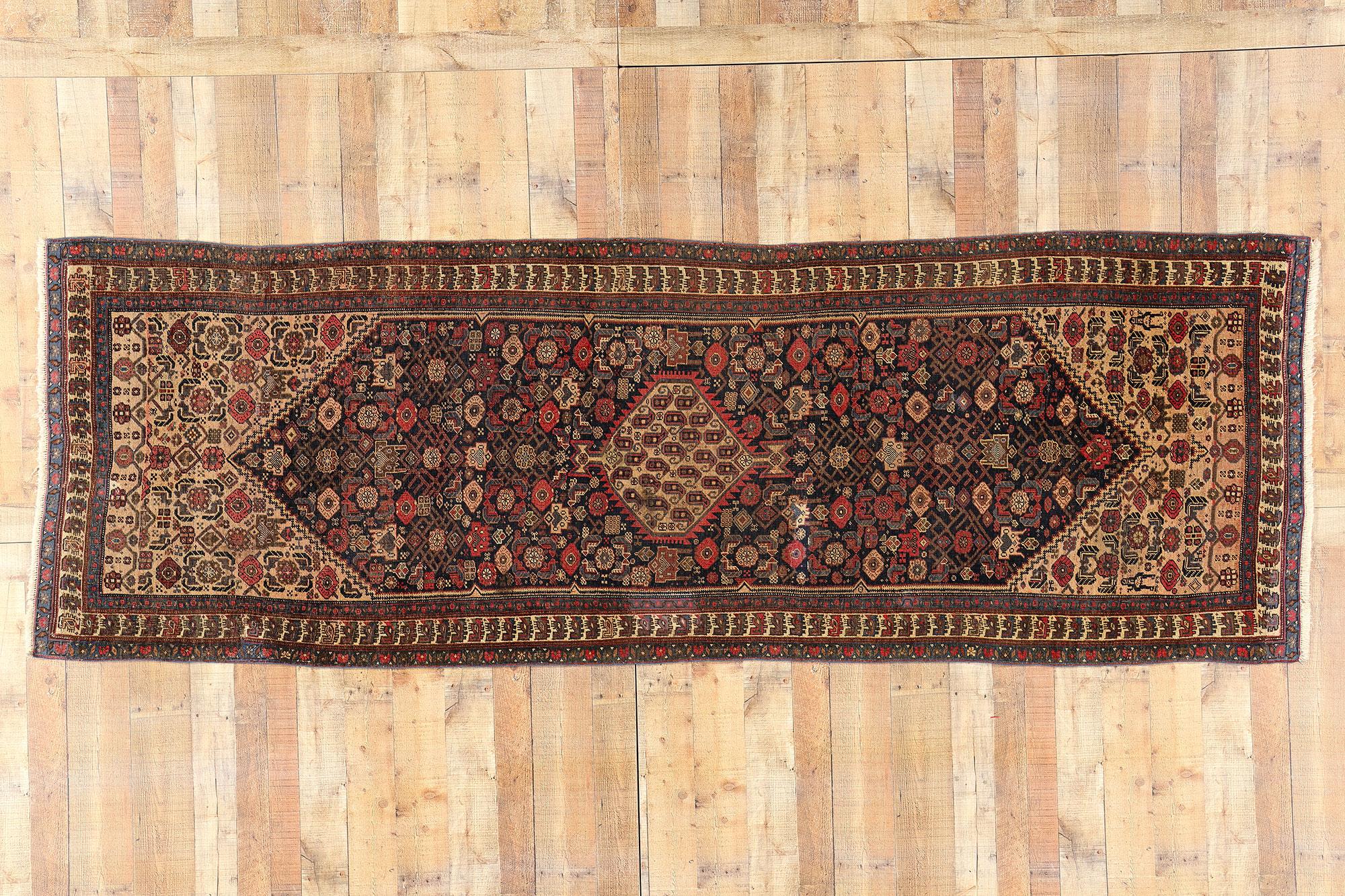 Vintage Persian Bijar Rug For Sale 2