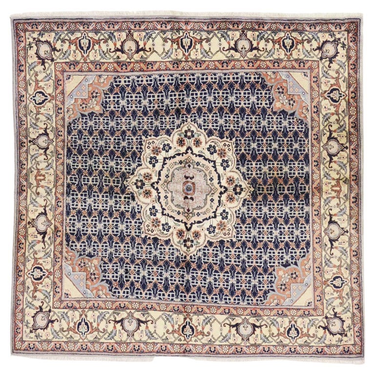 Vintage Persian Bijar Rug For Sale at 1stDibs
