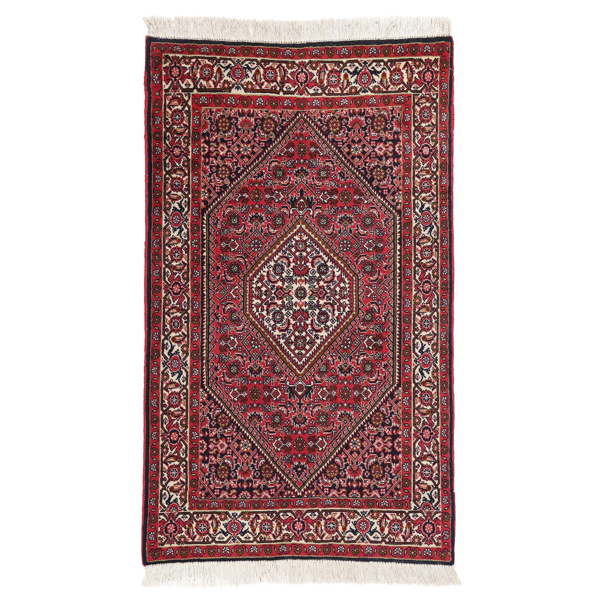 Vintage Persian Bijar Rug