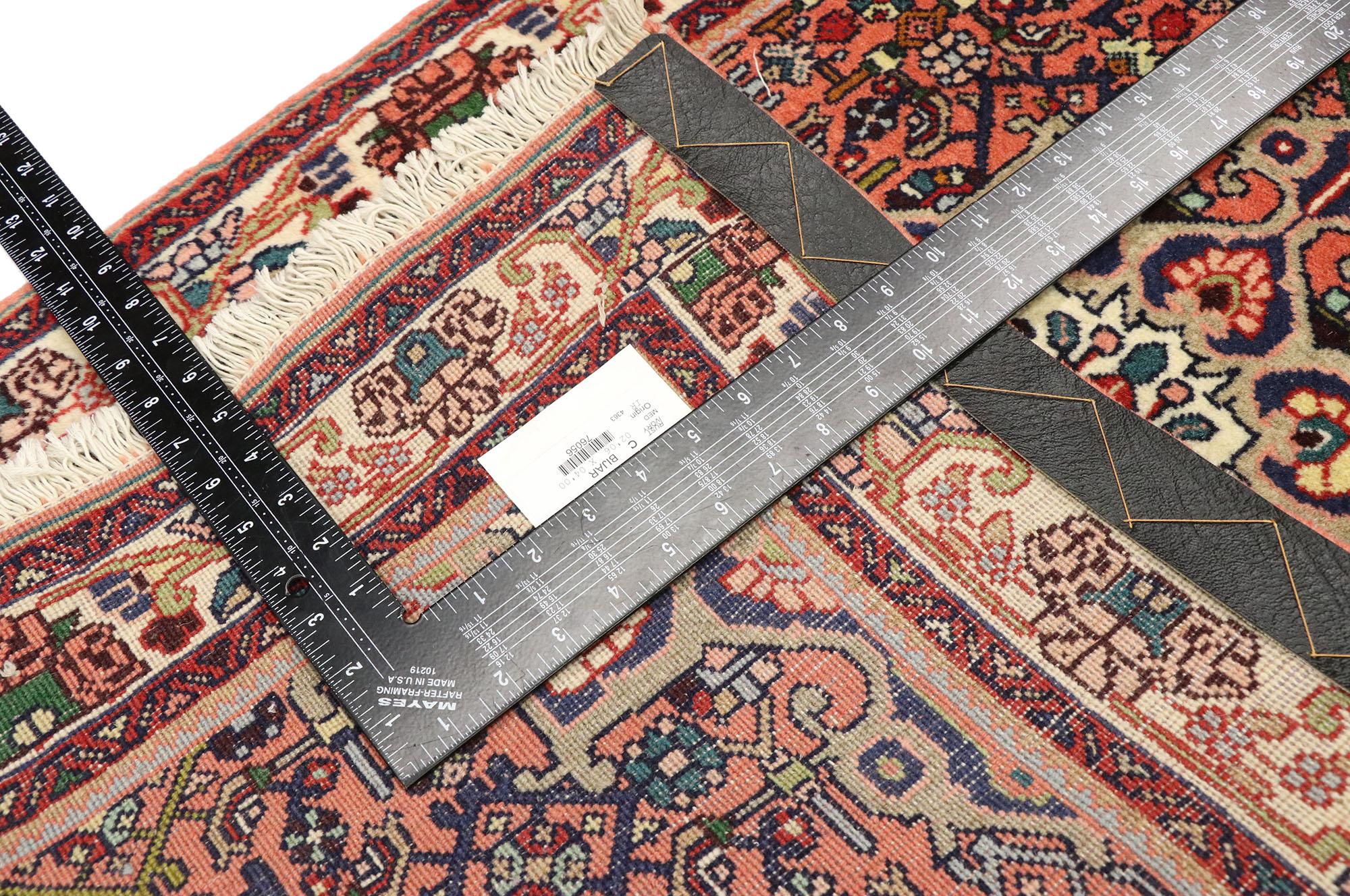 Persischer Bijar-Teppich aus den 1960er Jahren im modernen Stil im Zustand „Gut“ im Angebot in Dallas, TX
