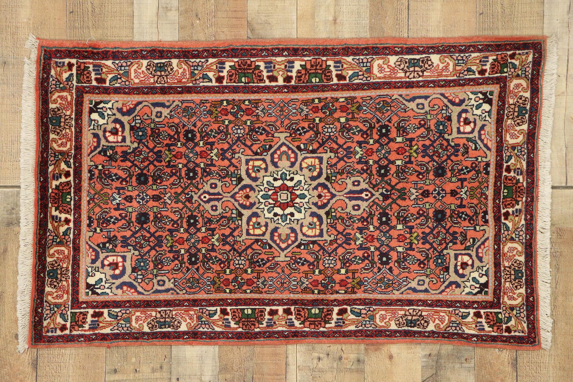 Vintage Persian Bijar Rug For Sale 1