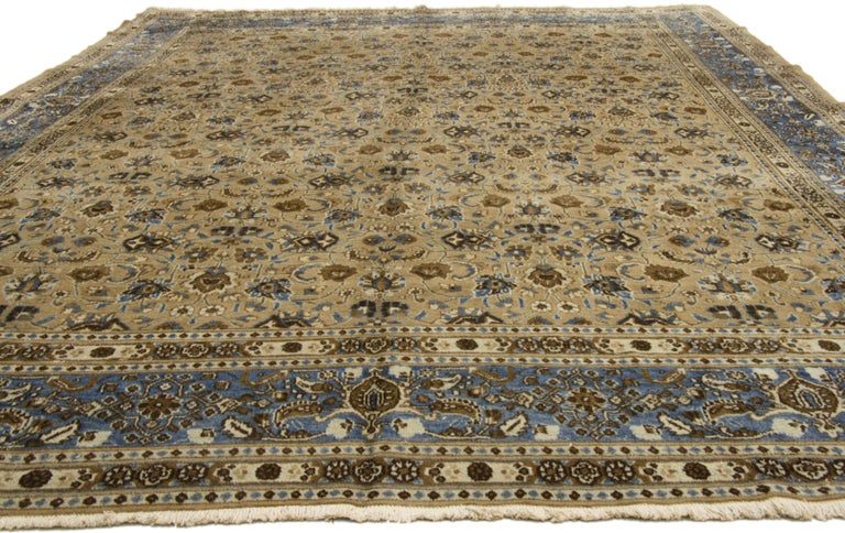 Vintage Persian Birjand Area Rug with Traditional Style at 1stDibs