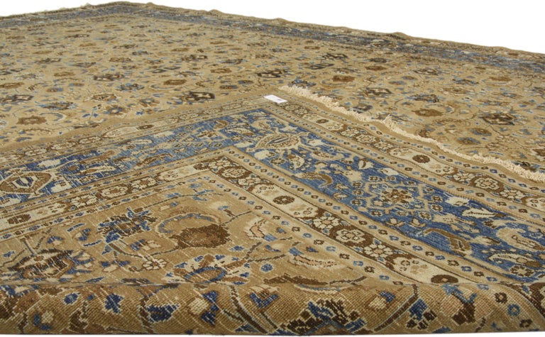 Vintage Persian Birjand Area Rug with Traditional Style at 1stDibs