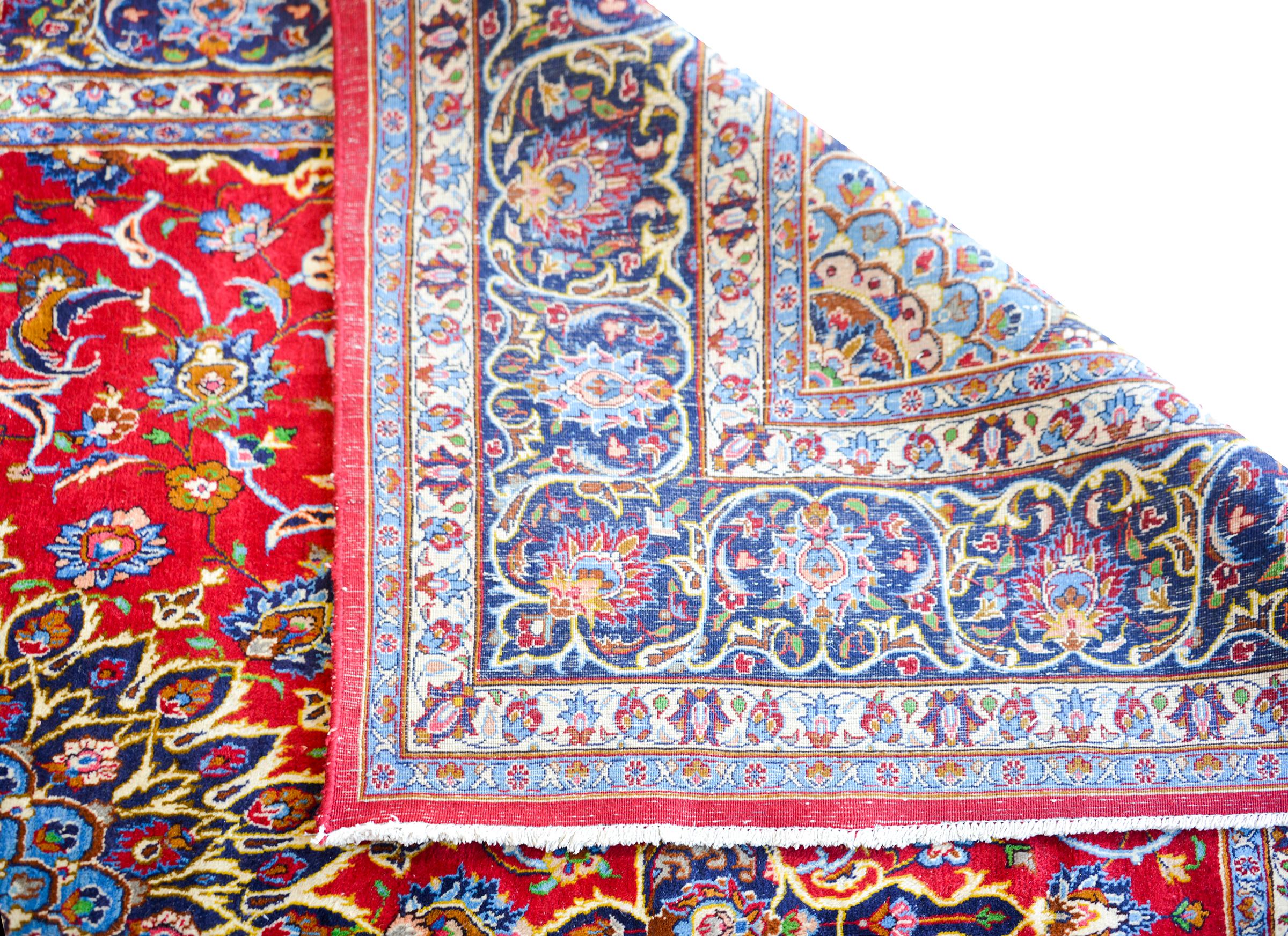 Vintage Persian Birjand Rug For Sale 5