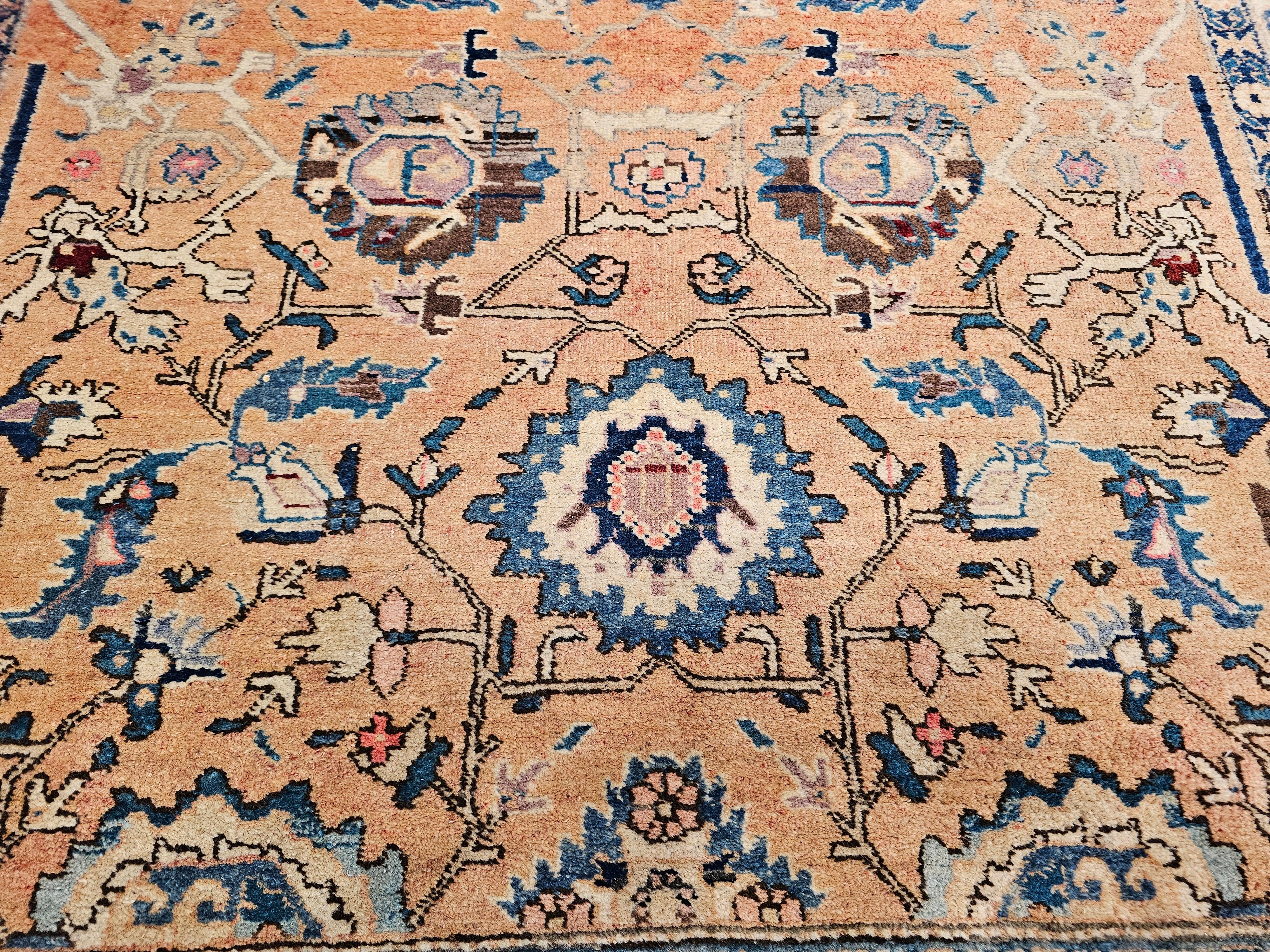 Vintage Persian Camel Hair Malayer For Sale 8