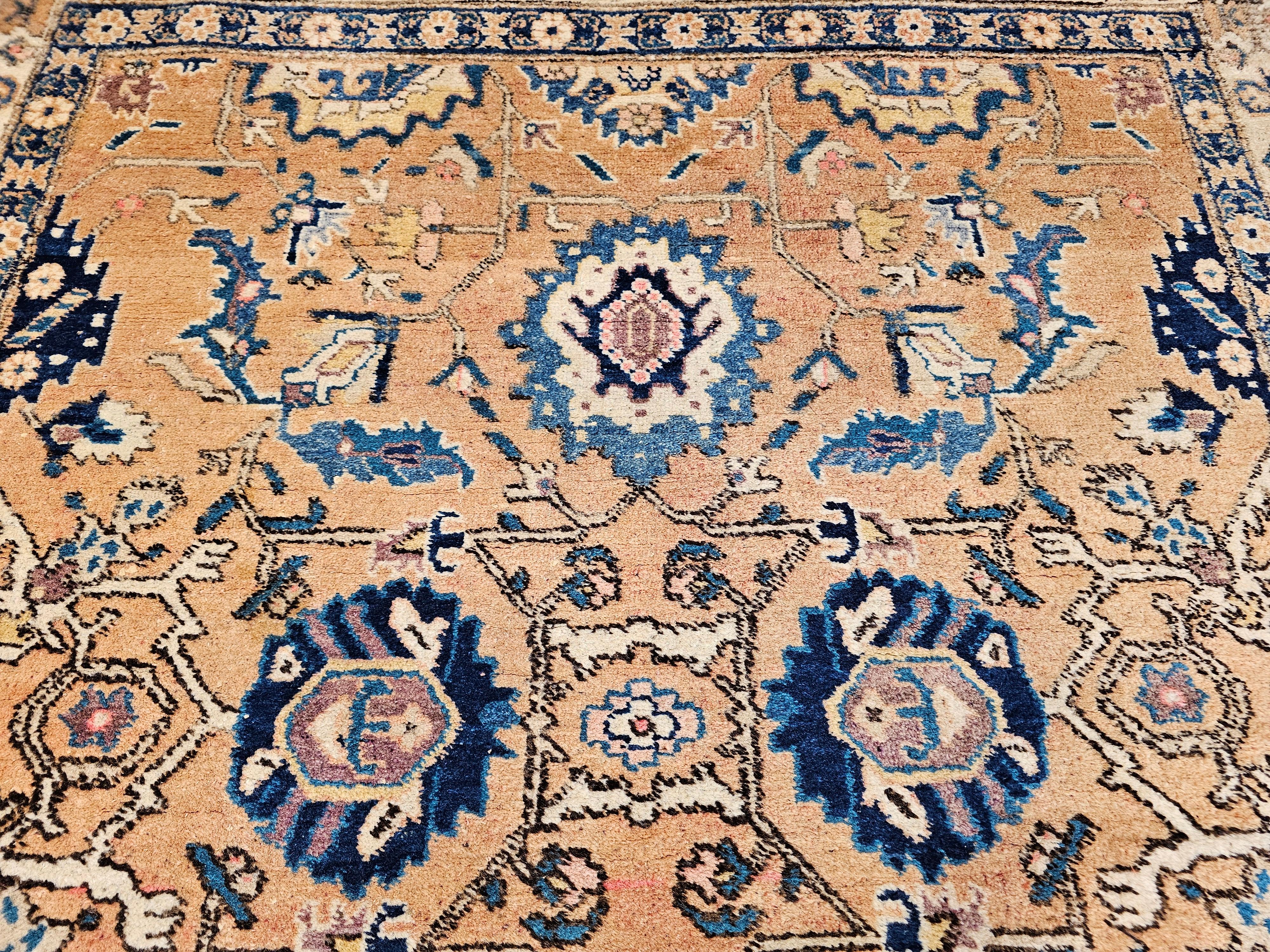 Vintage Persian Camel Hair Malayer For Sale 10
