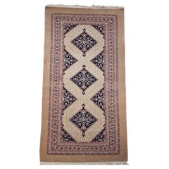 Alfombra persa antigua de pelo de camello Malayer Gallery