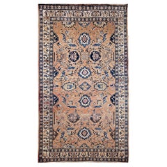 Malayer vintage en poils de chameau de Perse