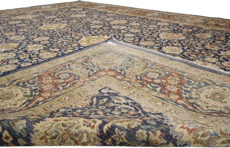 Medieval Area Rug Vintage Persian Design Pakistani Area Rug with Medieval Renaissance ...