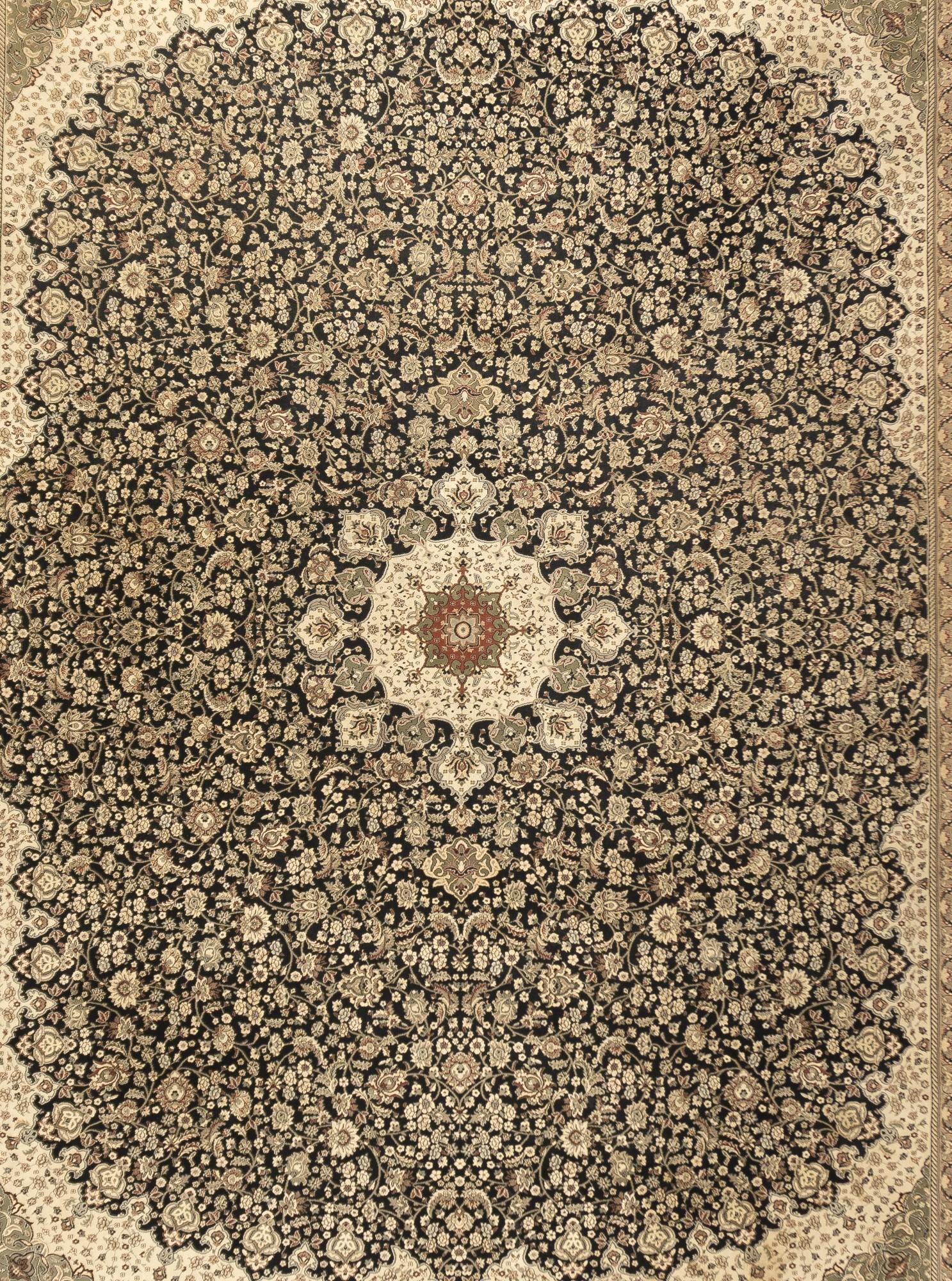 Persiano Tappeto Vintage Design/One 9'9'' x 12'9'' in vendita