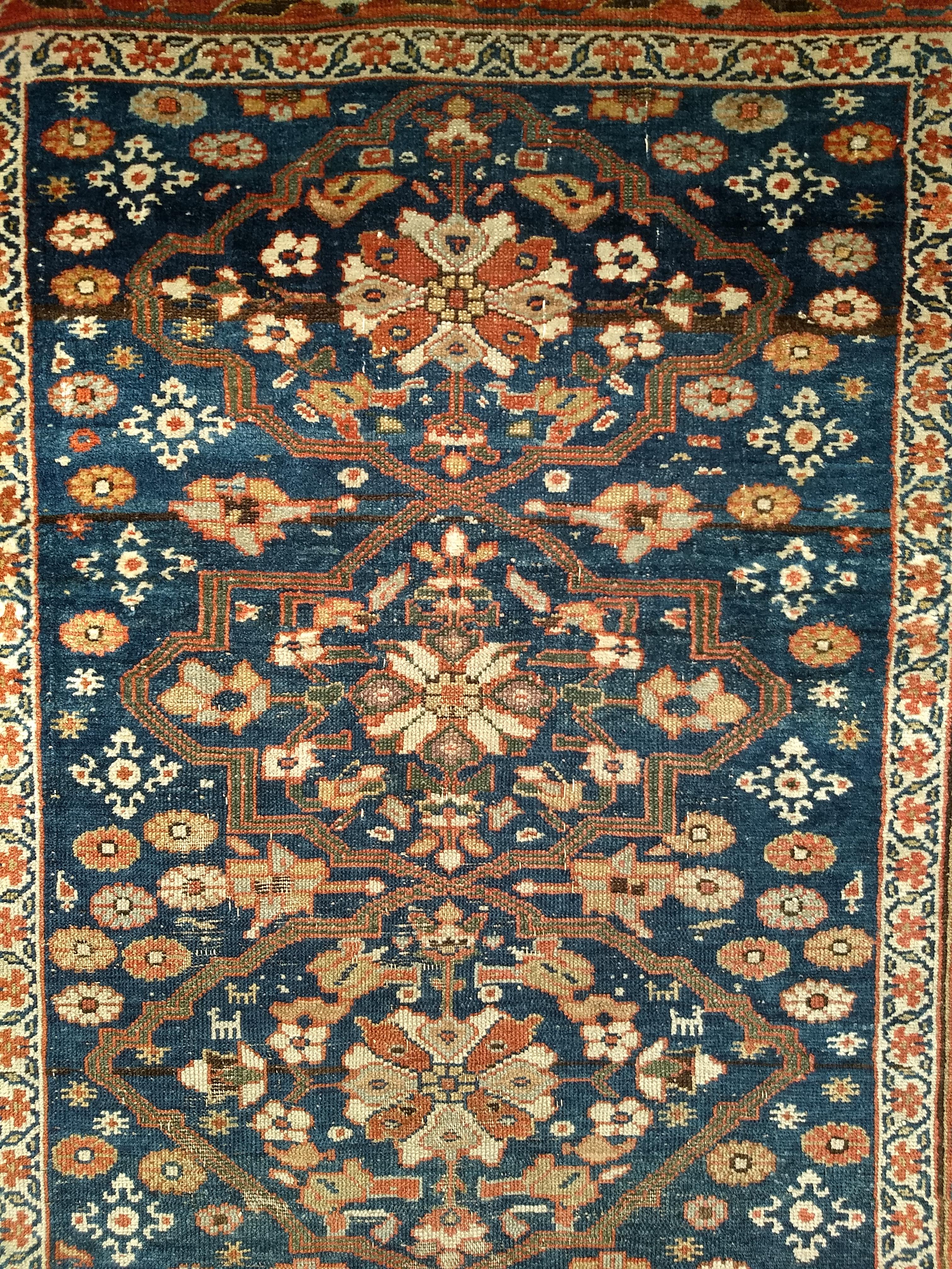 Runner persiano d'epoca in Sarouk Farahan in vendita 3