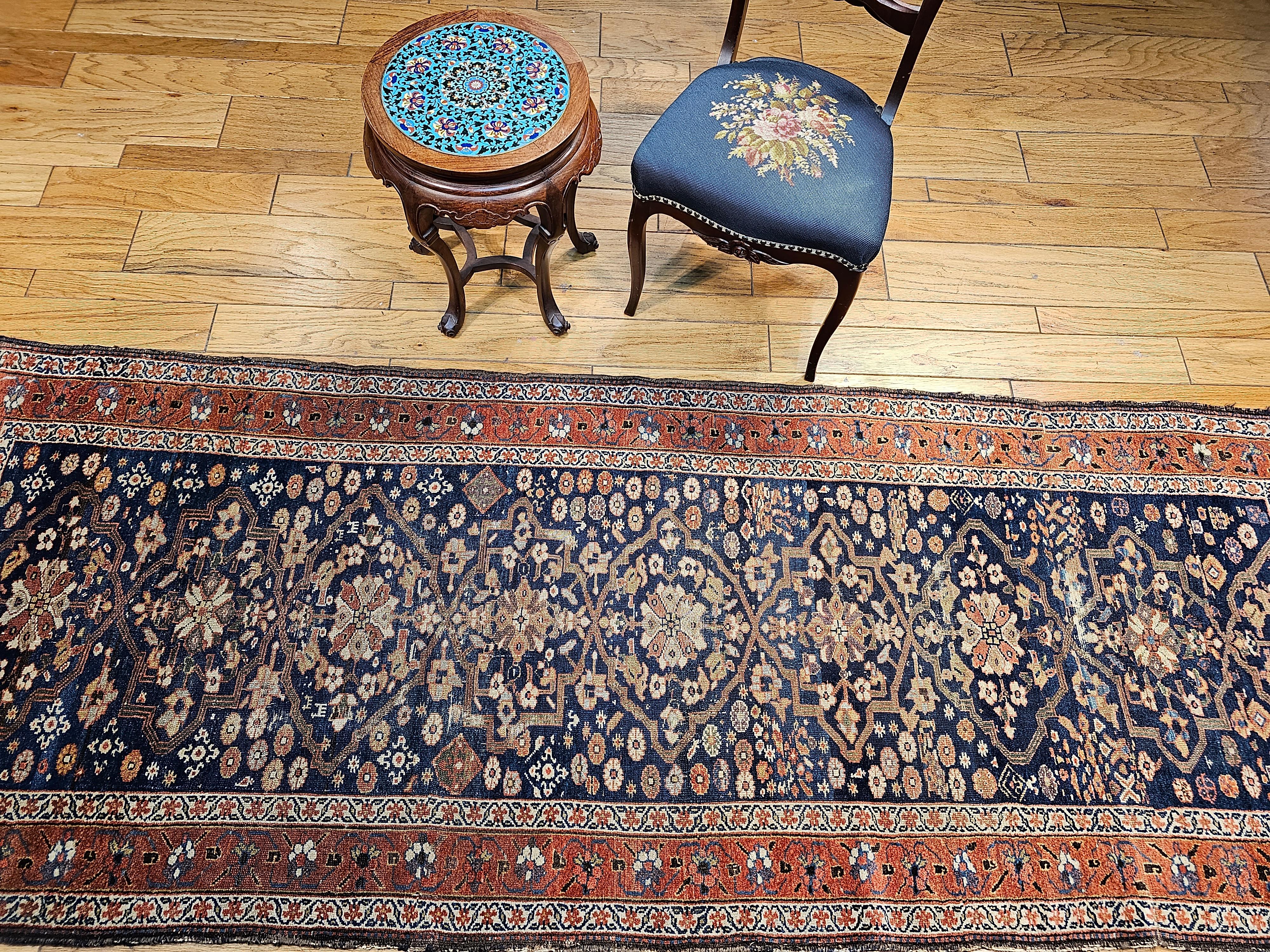 Runner persiano d'epoca in Sarouk Farahan in vendita 11